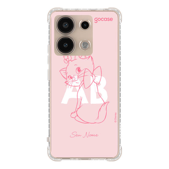 Capinha para celular The Aristocats - Iniciais Marie