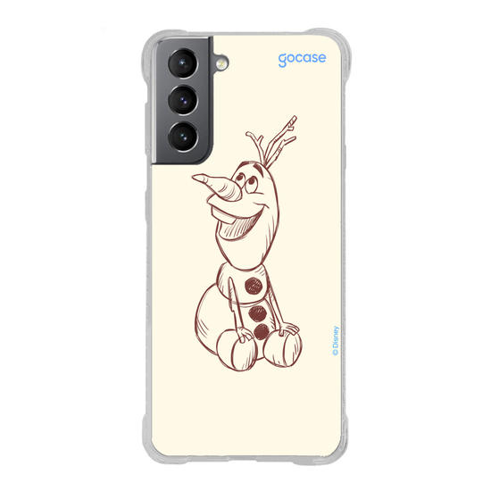 Capinha para celular Disney - Frozen - Iniciais Olaf