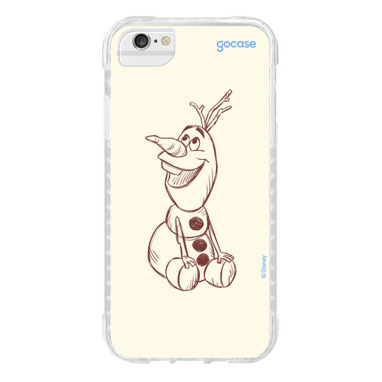 Capinha para celular Disney - Frozen - Iniciais Olaf