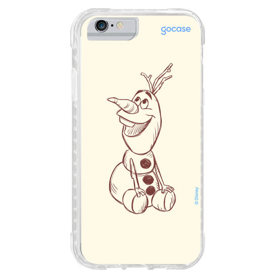 Capinha para celular Disney - Frozen - Iniciais Olaf