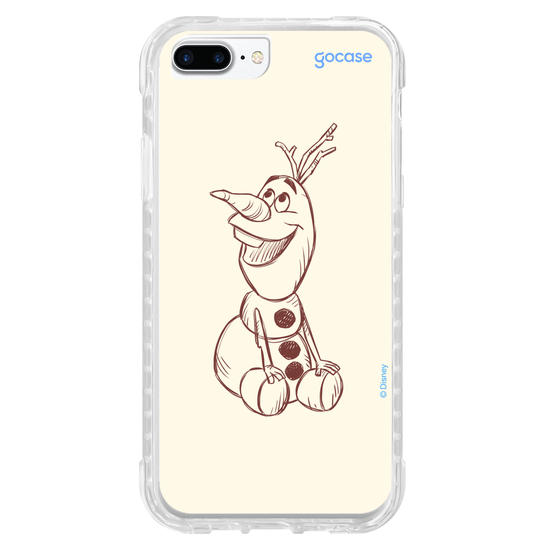 Capinha para celular Disney - Frozen - Iniciais Olaf