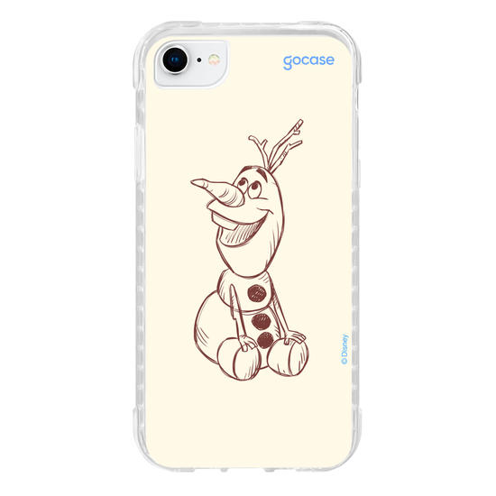 Capinha para celular Disney - Frozen - Iniciais Olaf