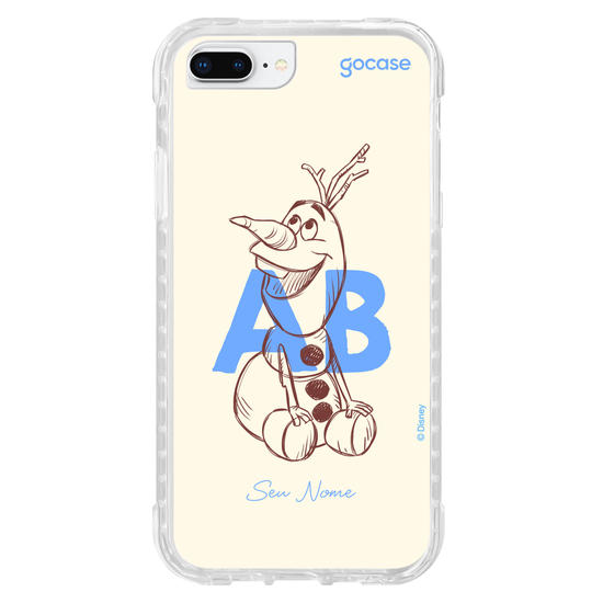 Capinha para celular Disney - Frozen - Iniciais Olaf