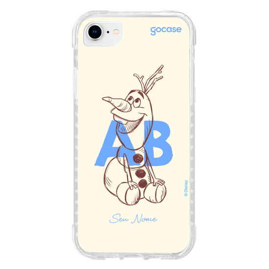 Capinha para celular Disney - Frozen - Iniciais Olaf