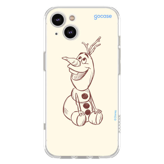 Capinha para celular Disney - Frozen - Iniciais Olaf