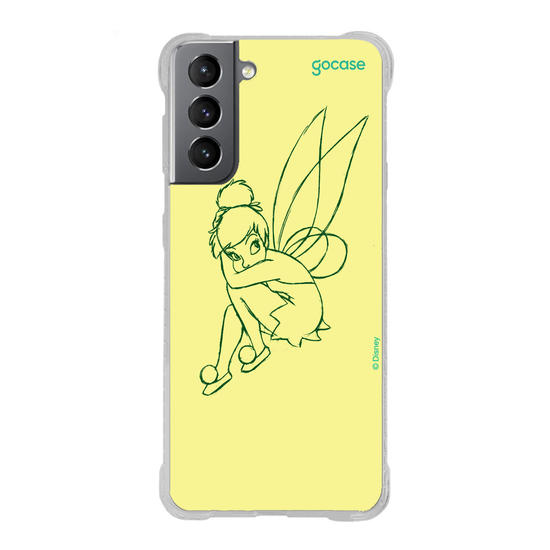 Capinha para celular Disney - Tinker Bell - Iniciais