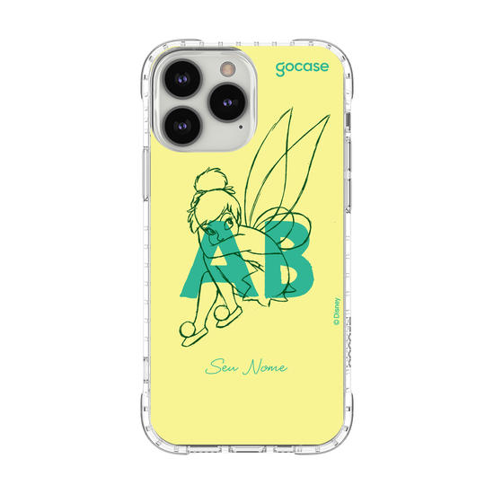Capinha para celular Disney - Tinker Bell - Iniciais