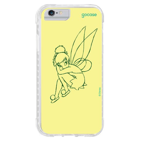 Capinha para celular Disney - Tinker Bell - Iniciais