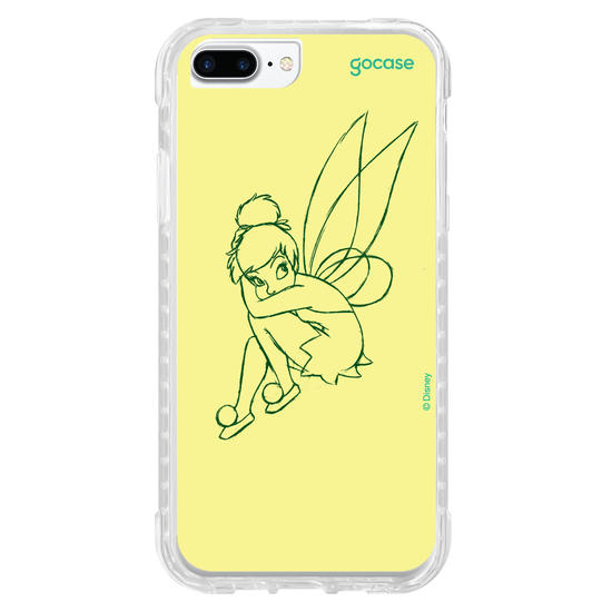 Capinha para celular Disney - Tinker Bell - Iniciais