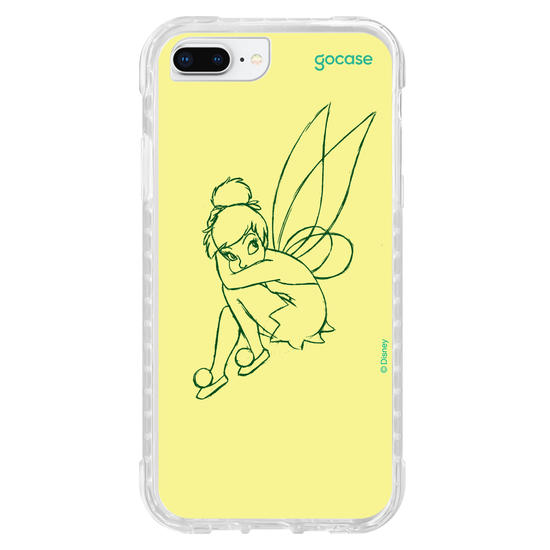 Capinha para celular Disney - Tinker Bell - Iniciais