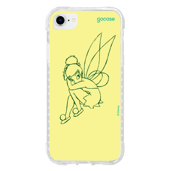 Capinha para celular Disney - Tinker Bell - Iniciais