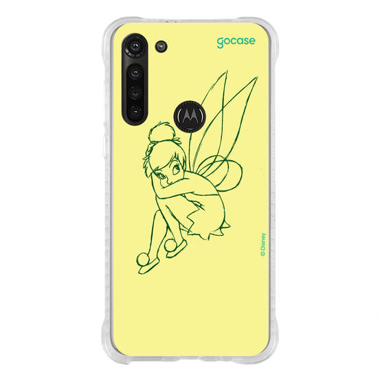 Capinha para celular Disney - Tinker Bell - Iniciais