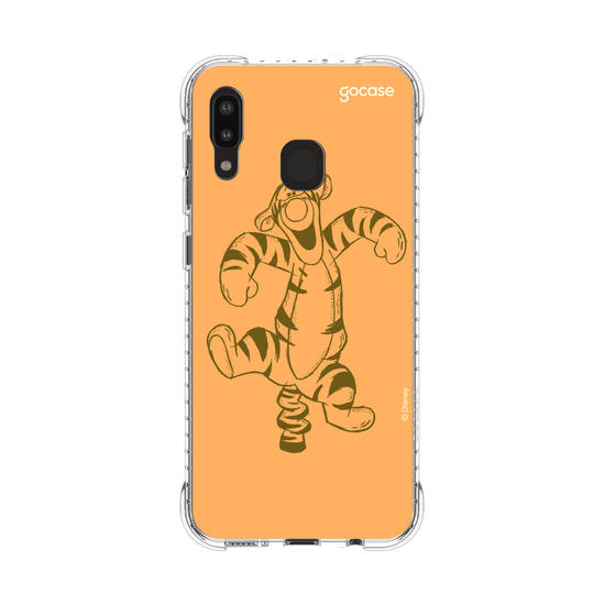 Capinha para celular Ursinho Pooh - Iniciais Tigrão