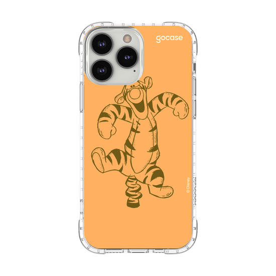 Capinha para celular Ursinho Pooh - Iniciais Tigrão