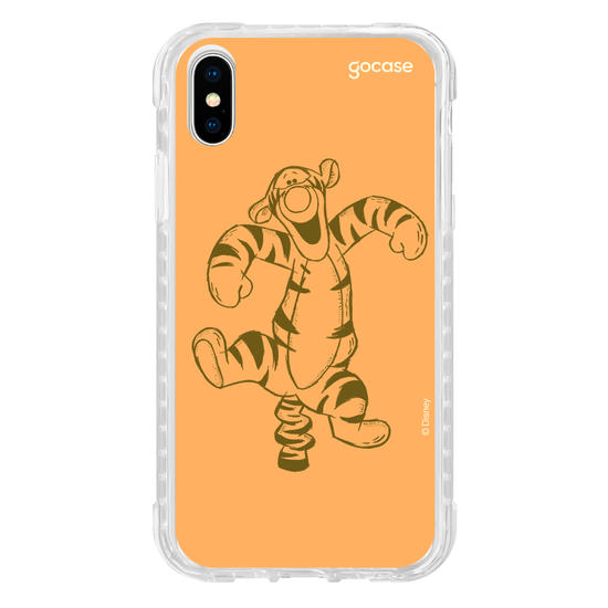 Capinha para celular Ursinho Pooh - Iniciais Tigrão