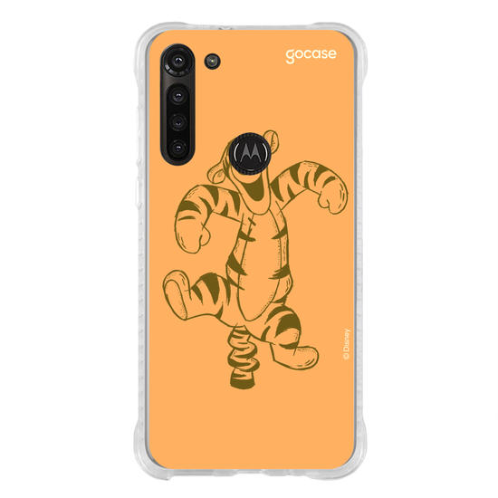 Capinha para celular Ursinho Pooh - Iniciais Tigrão