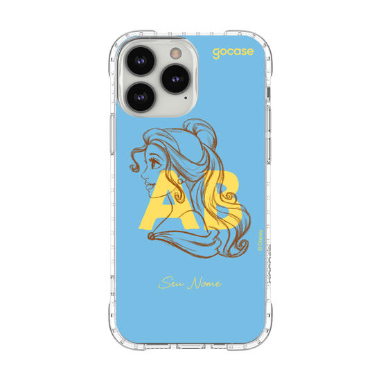 Capinha para celular Disney - Princesas - Iniciais Bela