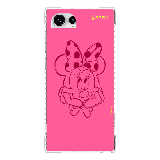 Capinha para celular Mickey & Amigos - Iniciais Minnie