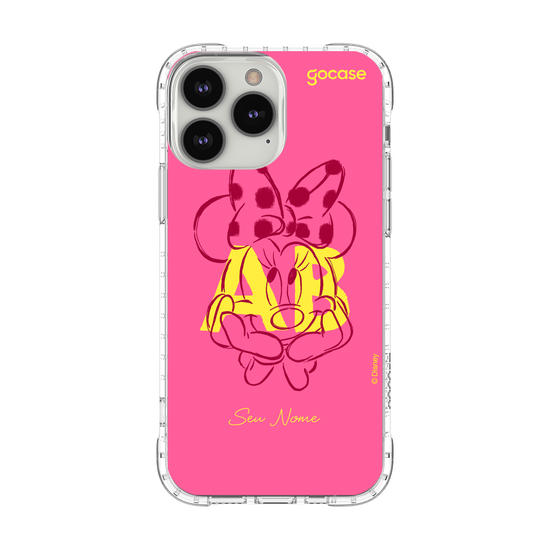 Capinha para celular Mickey & Amigos - Iniciais Minnie