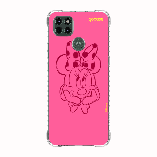 Capinha para celular Mickey & Amigos - Iniciais Minnie