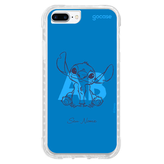 Capinha para celular Lilo & Stitch - Iniciais Stitch