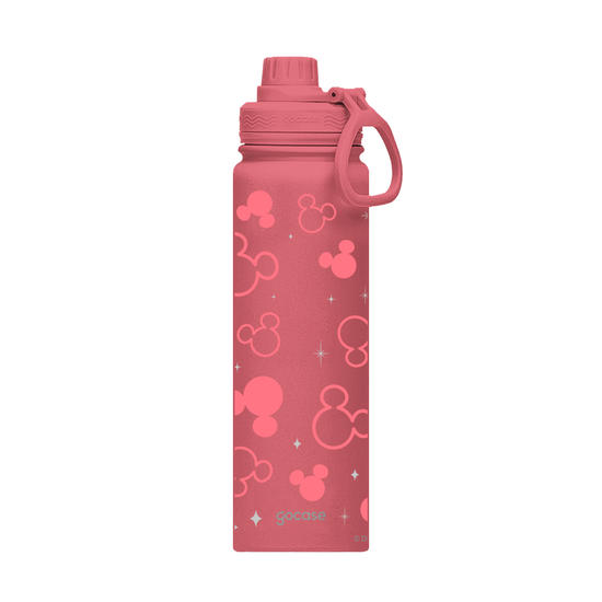 Garrafa Térmica Fresh + Ebook - Mickey Pattern Minimalista Melancia