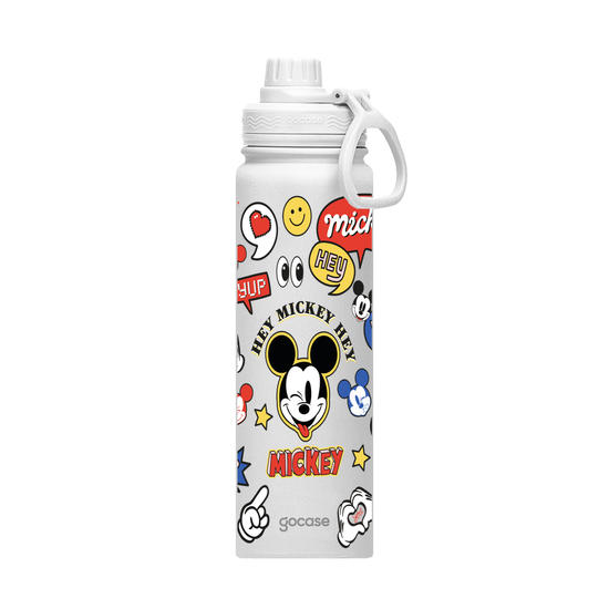 Garrafa Térmica Fresh + Ebook - Hey Mickey