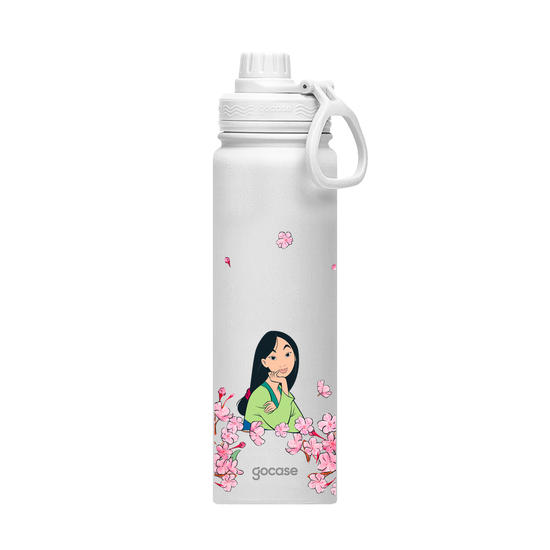 Garrafa Térmica Fresh + Ebook - Mulan Classical Rose