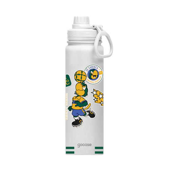 Garrafa Térmica Fresh + Ebook - Zé Carioca - Soccer Champ