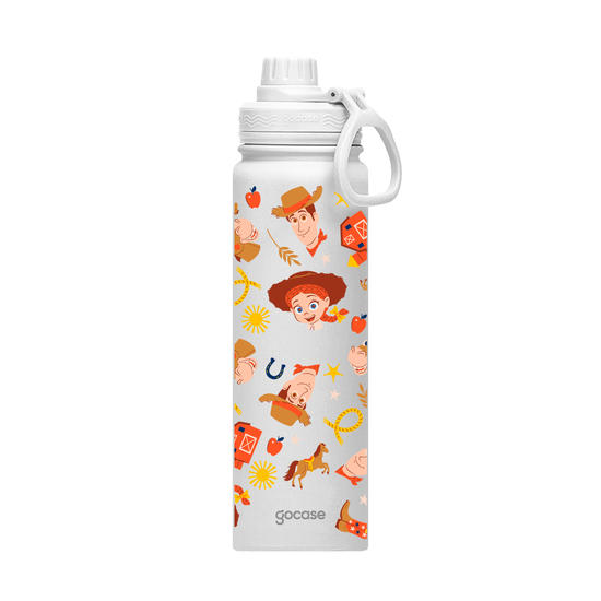 Garrafa Térmica Fresh + Ebook - Toy Story 5 - Cowboy Life