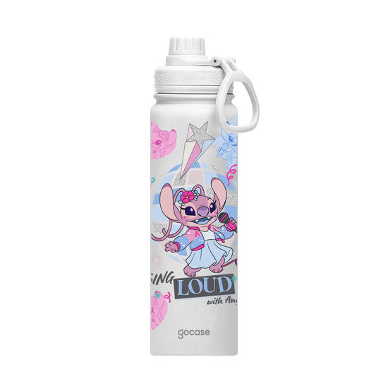 Garrafa Térmica Fresh - Lilo & Stitch - Angel Popstar Disco