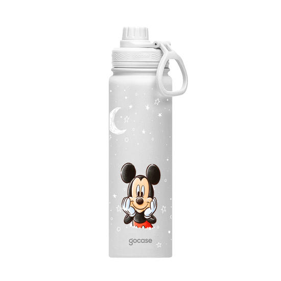 Garrafa Térmica Fresh + Ebook - Mickey & Minnie Universe