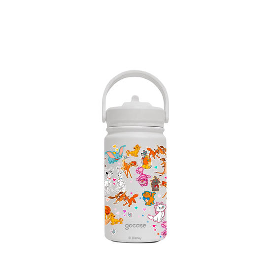 Garrafa Térmica Mini + Ebook - Disney Pets Pattern