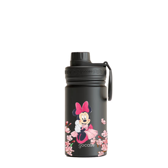 Garrafa Térmica Mini + Ebook - Minnie Classical Rose