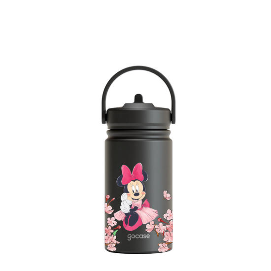 Garrafa Térmica Mini + Ebook - Minnie Classical Rose