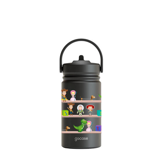 Garrafa Térmica Mini + Ebook - Toy Story Estante de Brinquedos