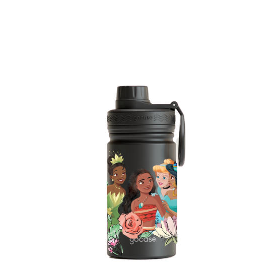 Garrafa Térmica Mini + Ebook - Princesses Garden