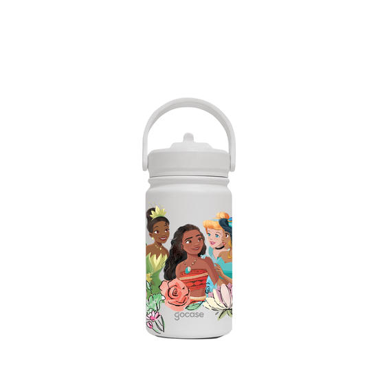 Garrafa Térmica Mini + Ebook - Princesses Garden