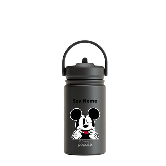 Garrafa Térmica Mini + Ebook - Mickey Careta