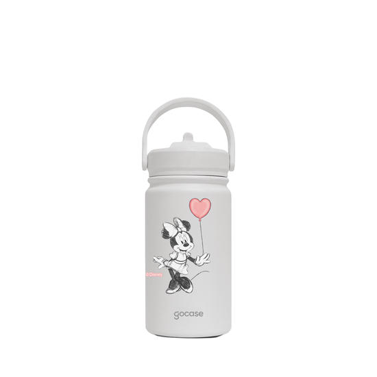 Garrafa Térmica Mini - Mickey & Minnie - Coração