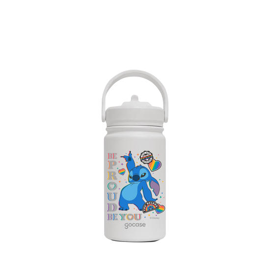 Insulated Water Bottle Mini + Ebook - Garrafa Térmica Mini + Ebook - Stitch Pride