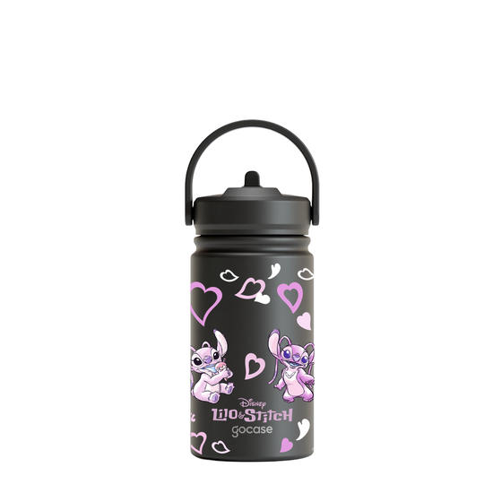 Garrafa Térmica Mini + Ebook - Angel Corações