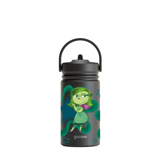 Garrafa Térmica Mini + Ebook - Divertidamente 2 - Inveja e Nojinho