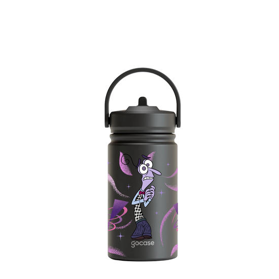 Garrafa Térmica Mini + Ebook - Divertidamente 2 - Medo