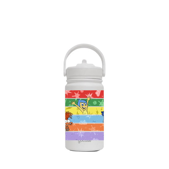 Garrafa Térmica Mini + Ebook - Divertidamente 2 - Paleta de Cores