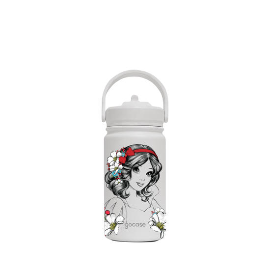 Garrafa Térmica Mini - Branca de Neve Roses