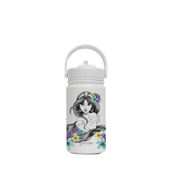Insulated Water Bottle Mini + Ebook - Garrafa Térmica Mini + Ebook - Jasmine Roses