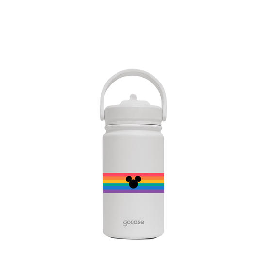 Garrafa Térmica Mini - Mickey Faixa Pride