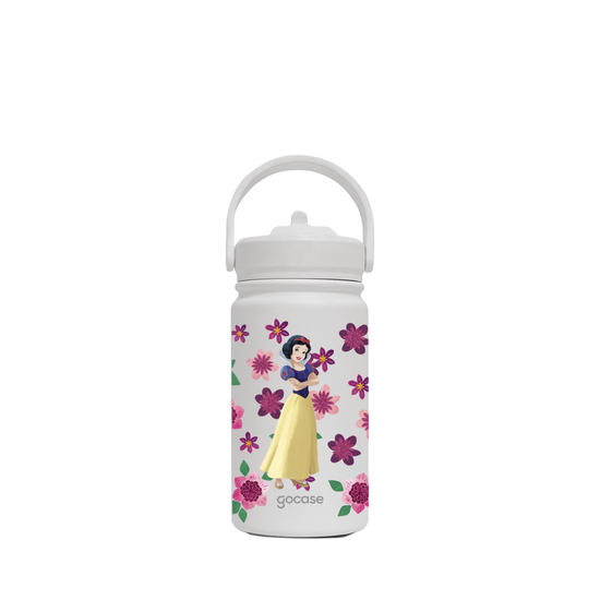 Garrafa Térmica Mini - Branca de Neve - Floral e Princesas