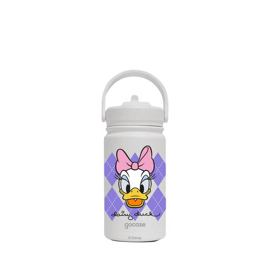 Garrafa Térmica Mini - Mickey & Amigos - Margarida Xadrez Purple